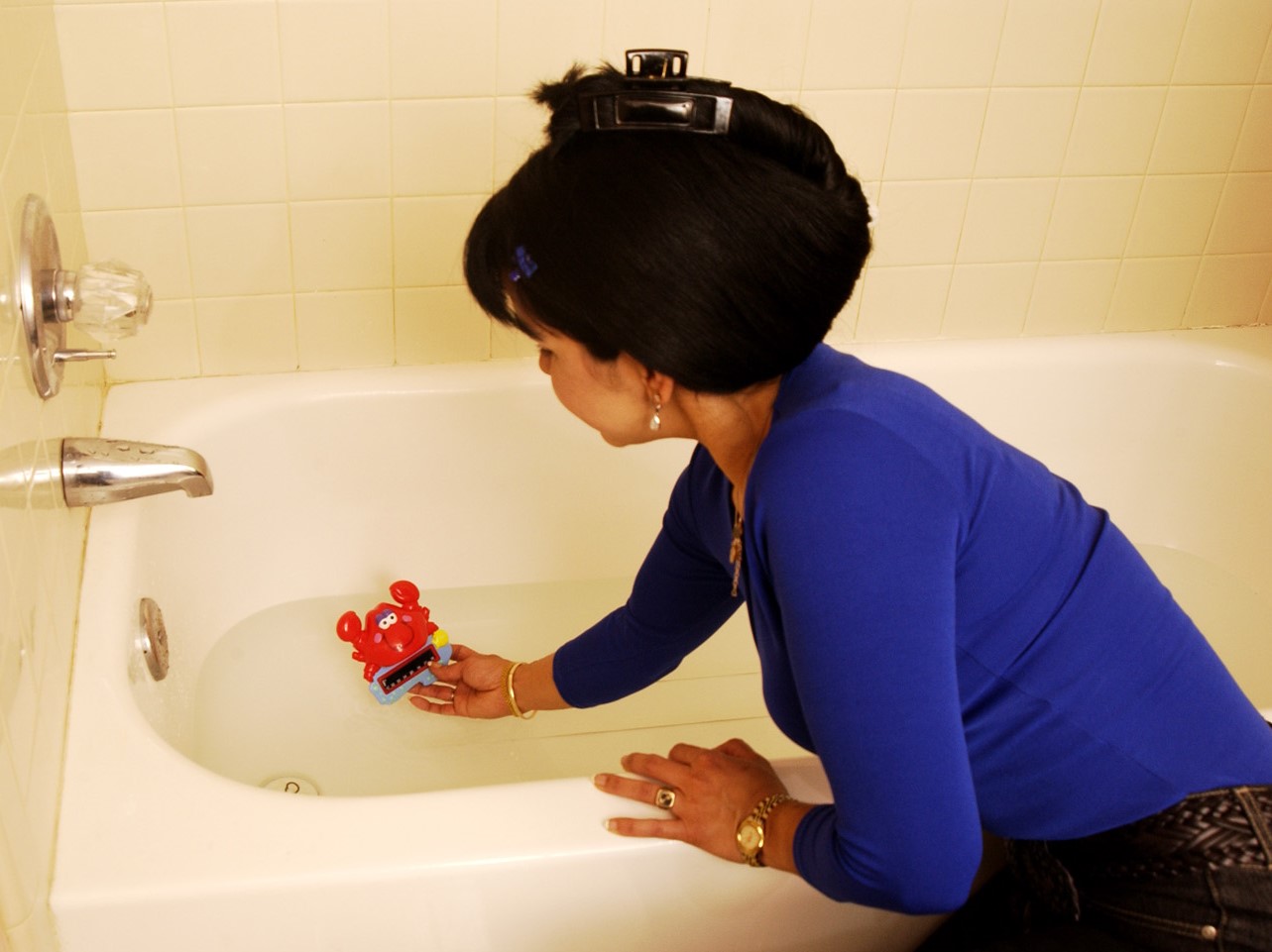 Rub a Dub, Dub – Prepare for bath time