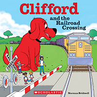 Teens and Clifford the Big Red Dog team up for Railroad Safety